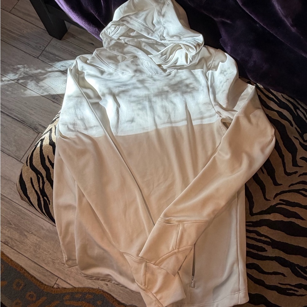 Athleta White Hooded Jacket